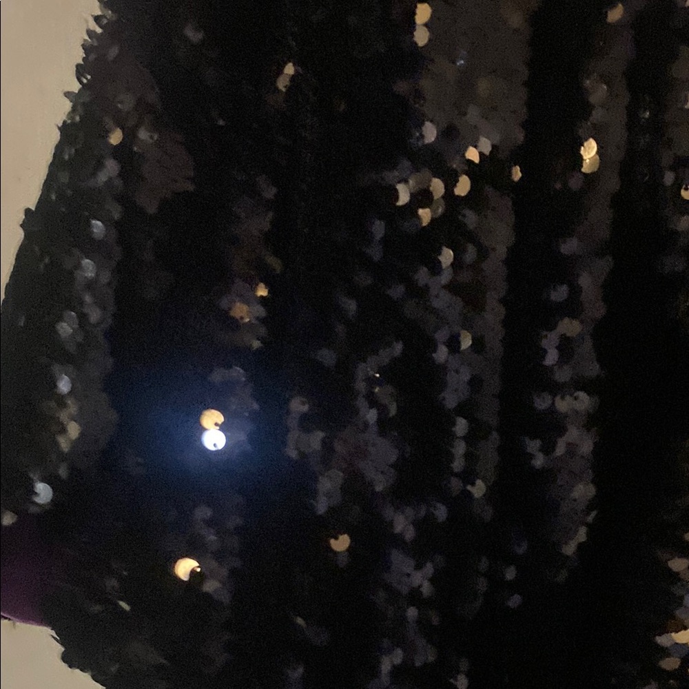 Black Sequin Dress
